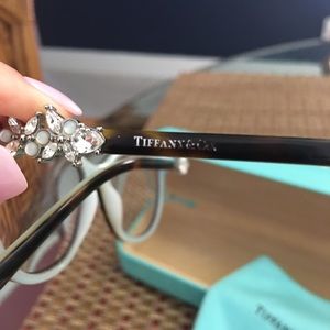 Authentic glasses rhinestones & mother of pearl